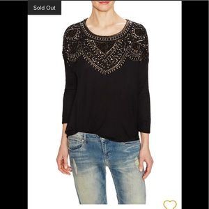 Ella Moss Embellished Top